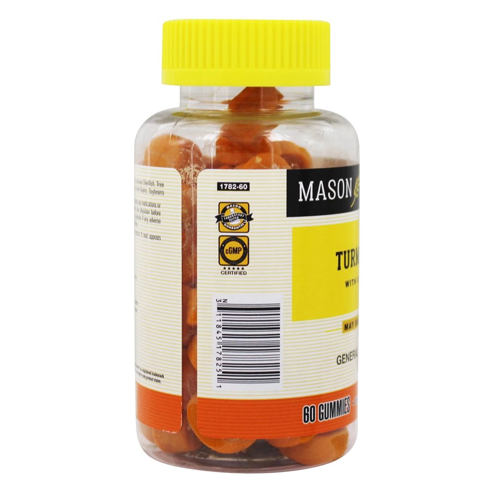 Açafrão com gengibre - 60 Gummies Mason Natural - Imagem 4