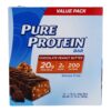 Comprar proteína bar valor empacotar chocolate amendoim manteiga - 12 barras pure protein preço no brasil barras de proteínas nutrição esportiva suplemento importado loja 1 online promoção -