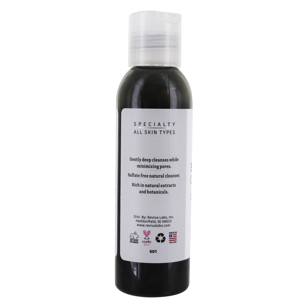 Gel De Limpeza De Carvão De Bambu - 4 fl. oz. Reviva Labs - Imagem 3