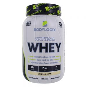 Comprar feijão natural de proteína de soro de leite em pó de baunilha - 2 lbs. Bodylogix preço no brasil mix de whey protein nutrição esportiva suplemento importado loja 61 online promoção -