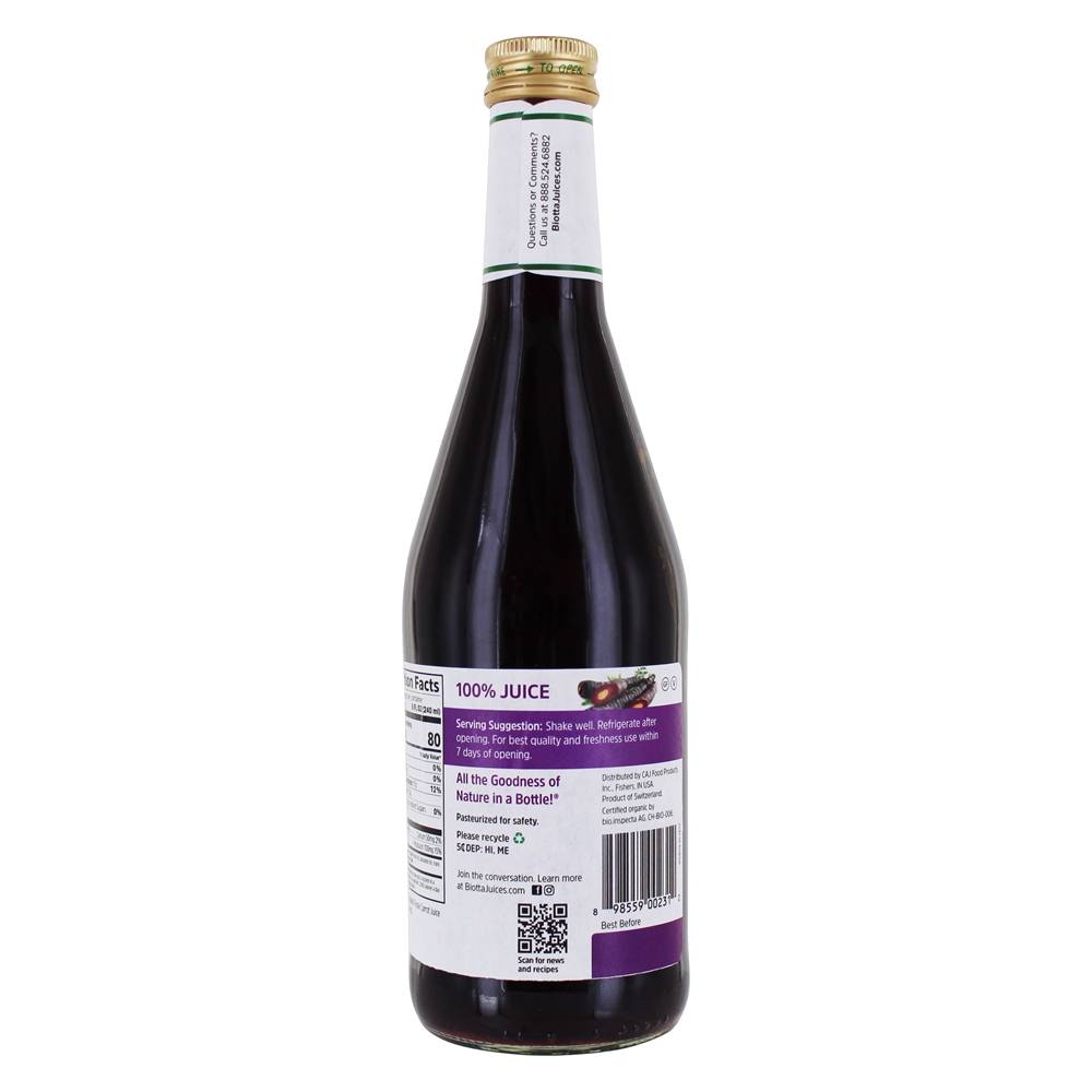 Suco de Cenoura Roxo Heirloom - 16.9 fl. oz. Biotta - Imagem 3