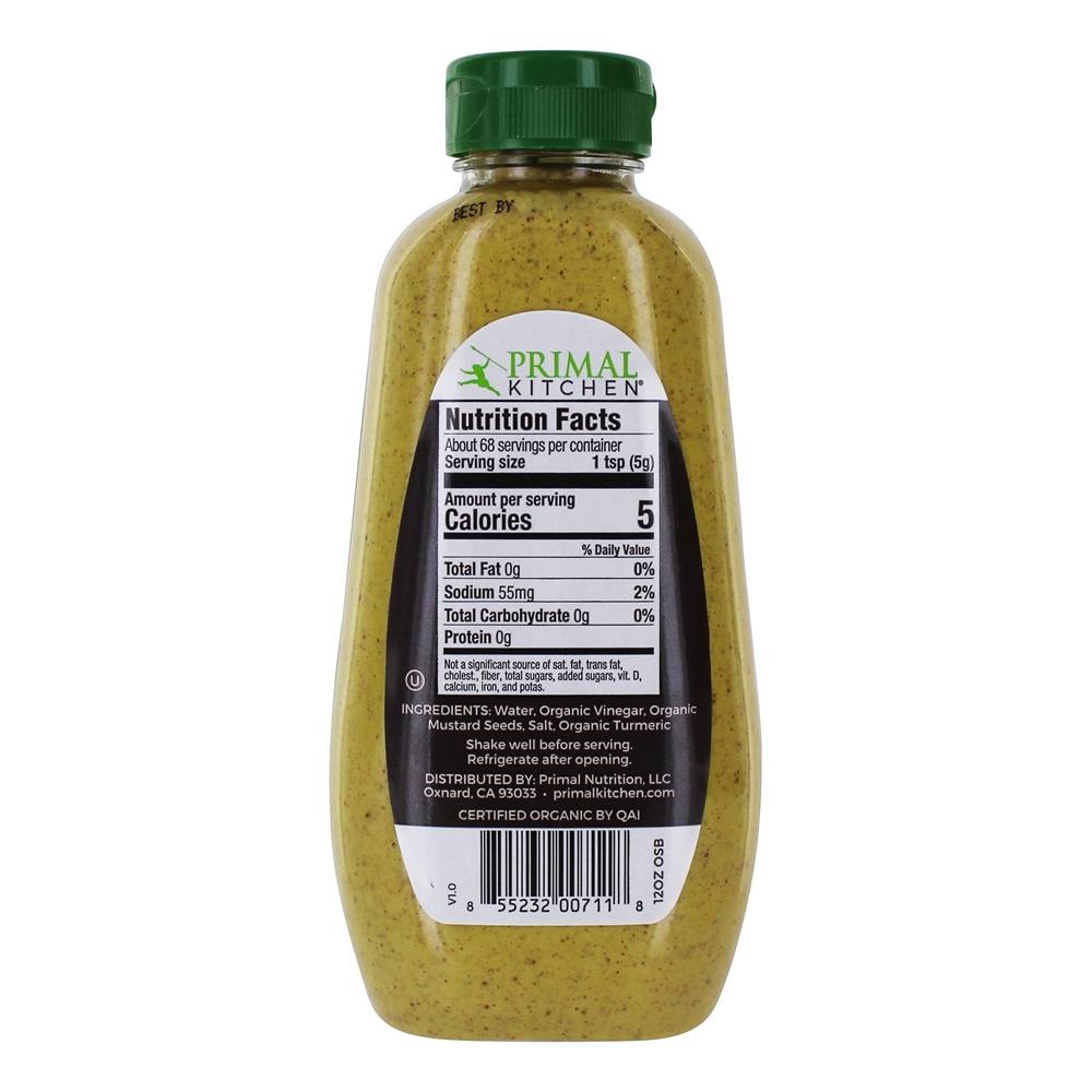 Mostarda orgânica picante - 12 oz. Primal Kitchen - Imagem 2