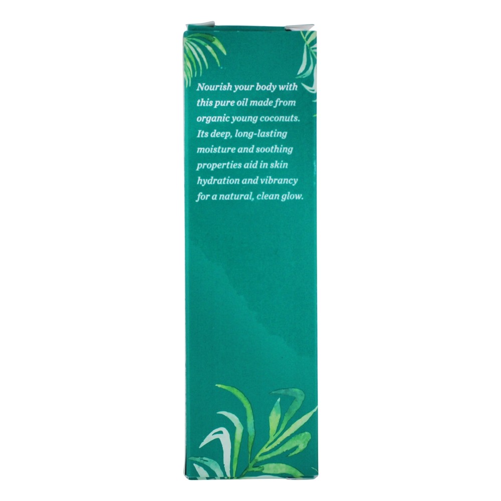 Óleo Corporal de Coco Orgânico Pure perfume - 3.4 fl. oz. Nutiva - Imagem 4