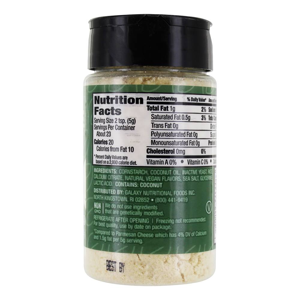 Semente de soja Vegan Grated parmesão - 4 oz. Go Veggie - Imagem 2