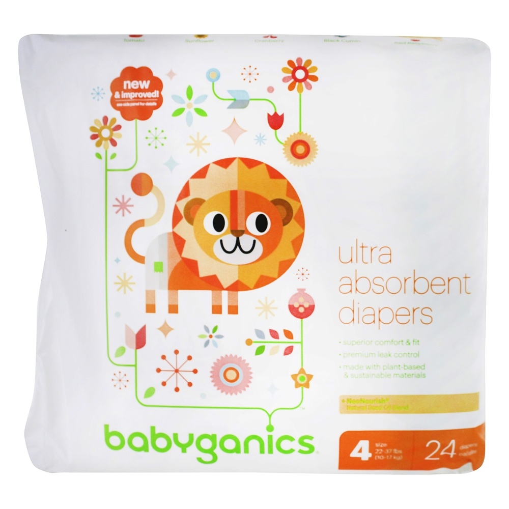 Estágio de Fraldas Ultra Absorventes 4 ( 22 - 37 lbs) - 24 Fralda (s) Ba