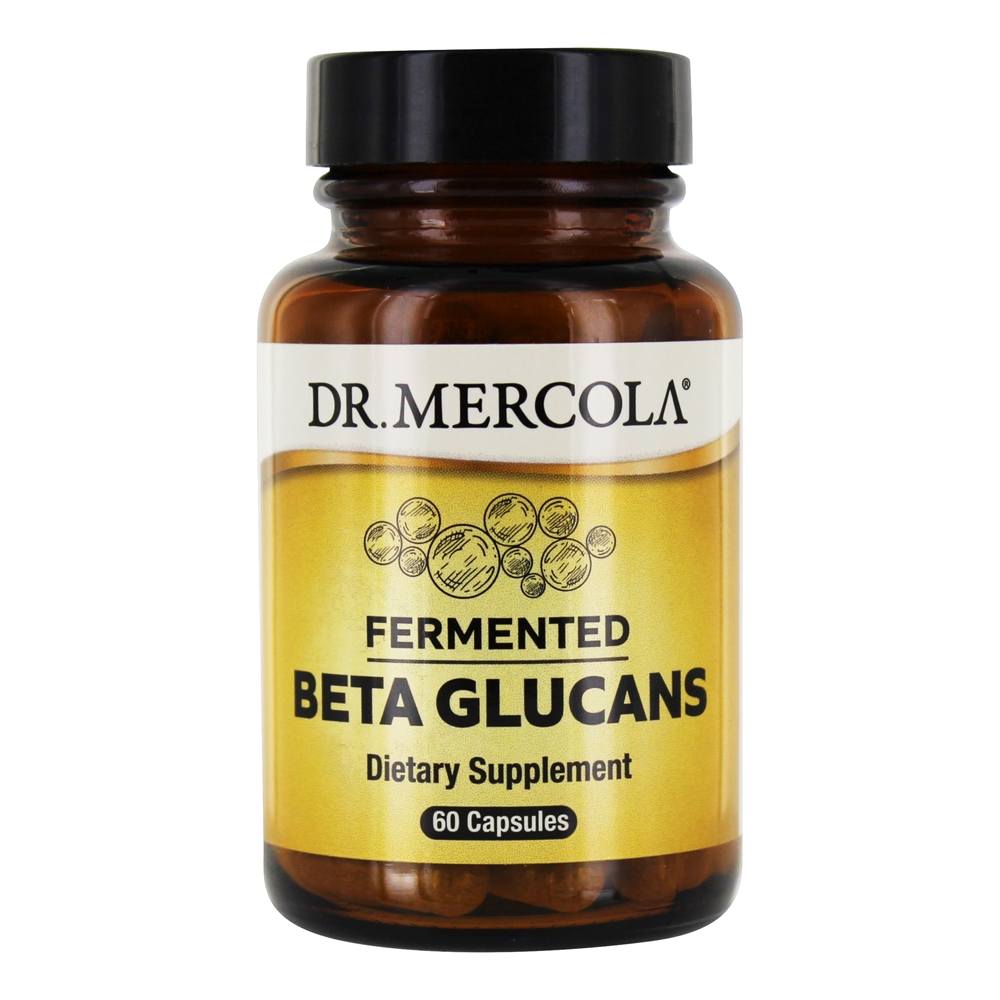 Beta Glucanos Fermentados - Cápsulas 60 Dr. Mercola