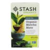 Comprar chá verde mate matcha orgânico - 18 saquinhos de chá stash tea preço no brasil chás e café chás verdes suplemento importado loja 1 online promoção -