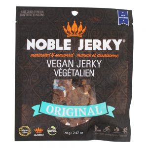 Comprar vegan jerky original - 2. 47 oz. Noble jerky preço no brasil alimentos & lanches carne seca vegana suplemento importado loja 29 online promoção - 7 de julho de 2022
