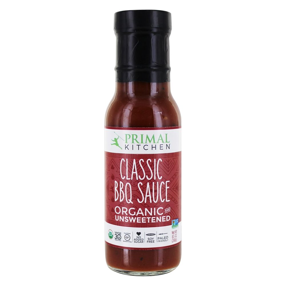 Molho para churrasco clássico orgânico e sem açúcar - 8.5 oz. Primal Kitchen
