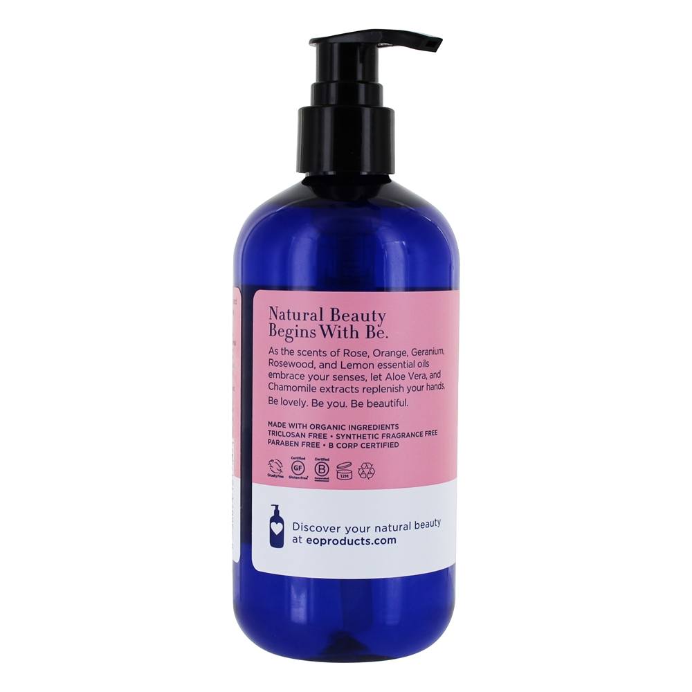 Sabonete Líquido para Mãos Rose & Lemon - 12 fl. oz. EO Products - Imagem 3