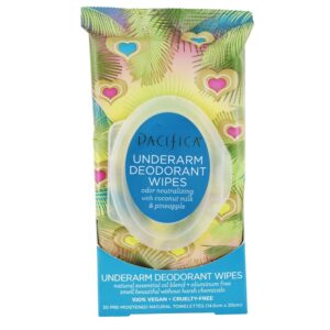 Comprar toalhitas desodorantes nas axilas com leite de coco e abacaxi - 30 toalha (s) pacifica preço no brasil cuidados pessoais & beleza desodorantes suplemento importado loja 61 online promoção -