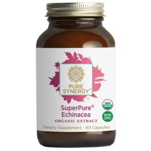 Comprar extrato orgânico superpure echinacea - cápsulas 60 pure synergy preço no brasil equinácea ervas ervas e homeopatia marcas a-z pure synergy suplemento importado loja 27 online promoção -