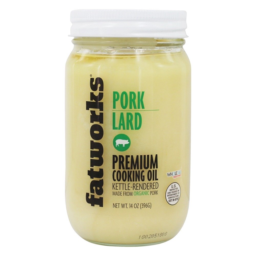 Banha De Porco Orgânica Premium Cooking Oil - 14 oz. Fatworks