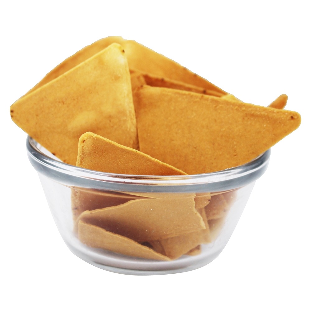 Lascas de tortilla da farinha do coco sal cor-de-rosa Himalayan - 5.5 oz. The Real Coconut - Imagem 3