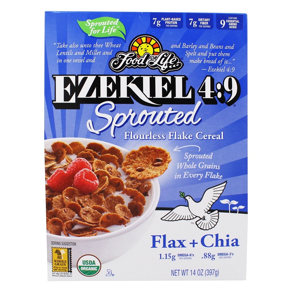 Flourless Flourless Flake Cereal Flax + Chia - 14 oz. Food For Life