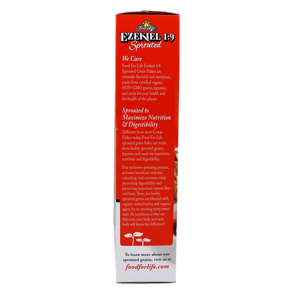 Original Flourless Flakeless do cereal do floco Sprouted - 14 oz. Food For Life - Imagem 4