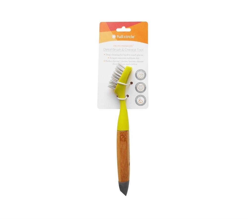 Pincel de detalhes do Micro Manager Green Full Circle