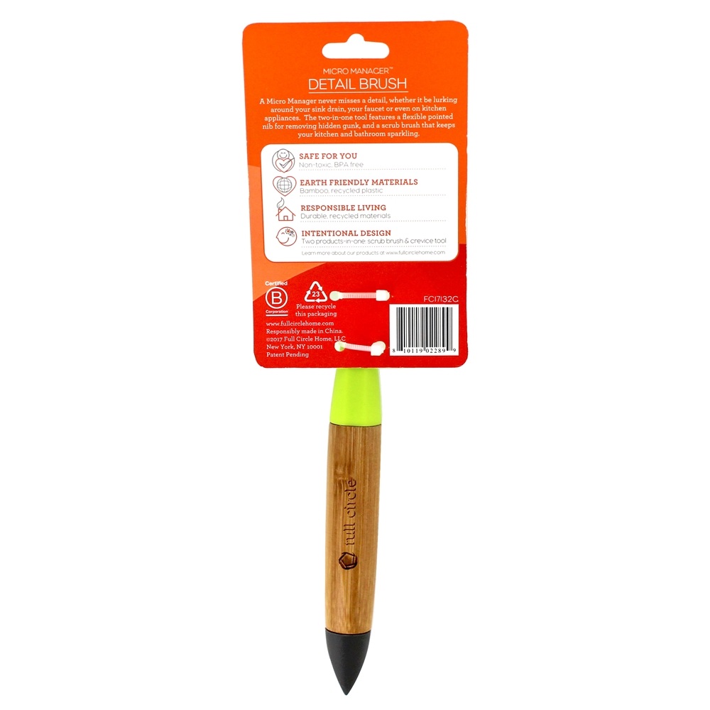 Pincel de detalhes do Micro Manager Green Full Circle - Imagem 2