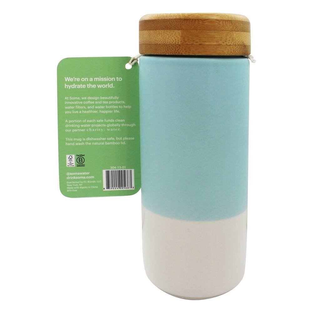 Caneca De Cerâmica Isolada Menta - 12 oz. Soma - Imagem 2