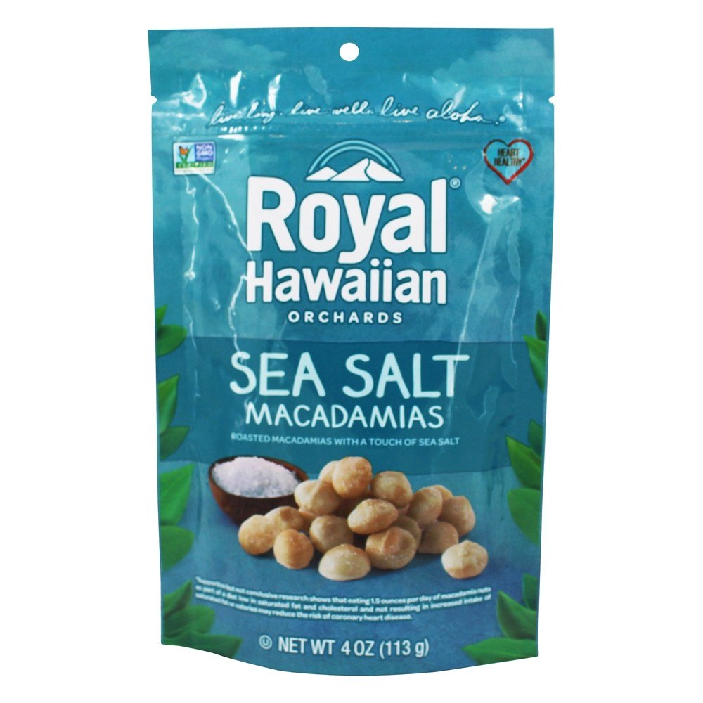 Sal do Mar Macadâmia Assado - 4 oz. Royal Hawaiian Orchards