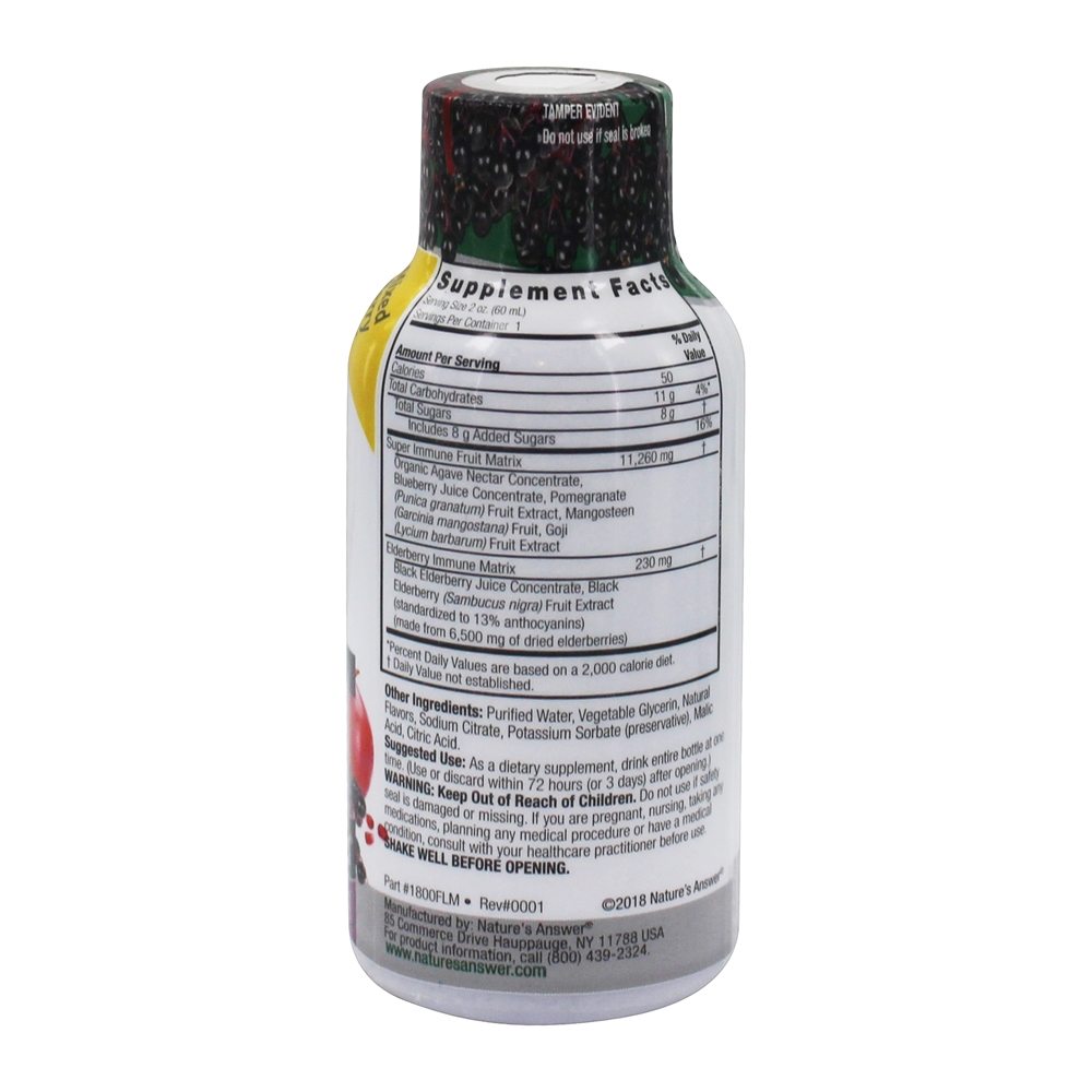 Super Shot do Sambucus On The Go - 2 fl. oz. Nature's Answer - Imagem 2