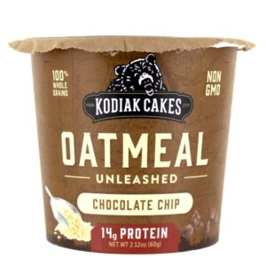 Comprar oatmeal unleashed cup chocolate chip - 2. 12 oz. Kodiak cakes preço no brasil alimentos & lanches mingau de aveia suplemento importado loja 31 online promoção -