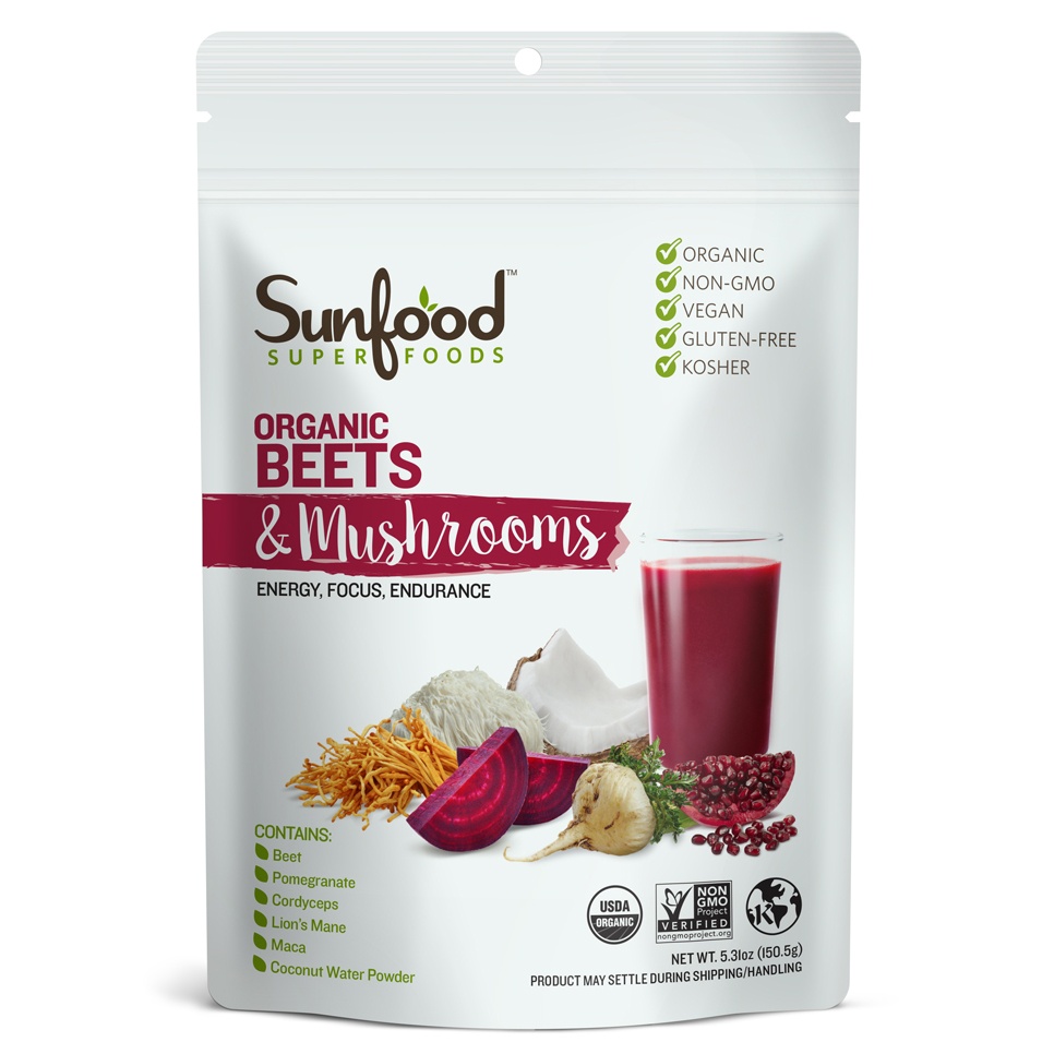 Beterraba Orgânica + Pó - 5.3 oz. Sunfood Superfoods