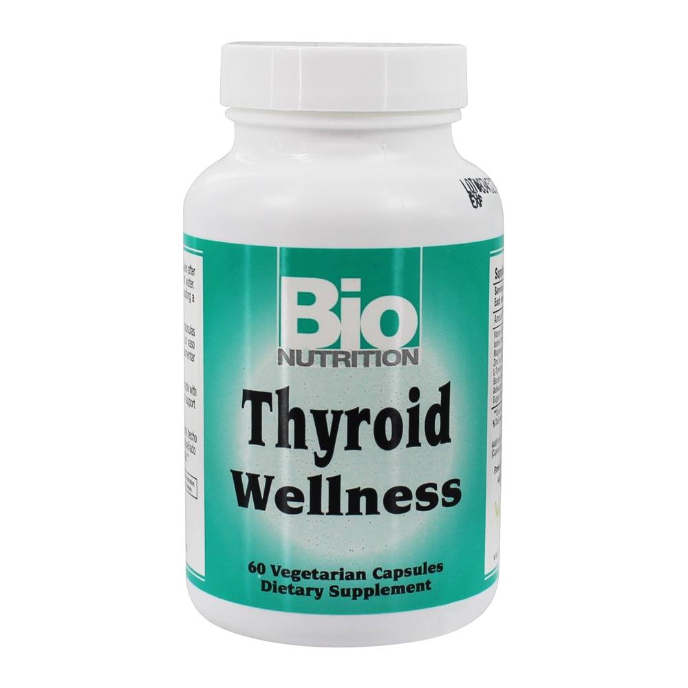 Bem-estar da tiróide 626 mg. - Cápsulas vegetarianas 60 Bio Nutrition - Imagem 2