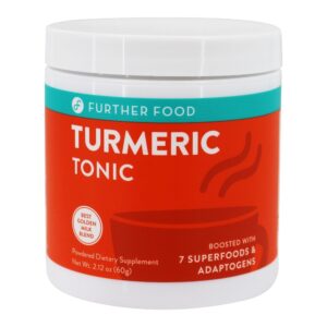 Comprar turmeric tonic drink mix - 2. 12 oz. Further food preço no brasil cúrcuma ervas suplemento importado loja 3 online promoção -