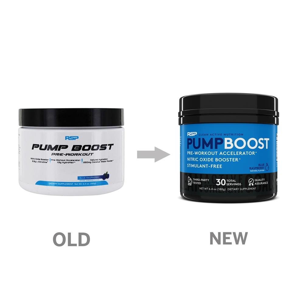 Bomba de Pré-Treino Pré-Treino Pó Azul Framboesa - 6.4 oz. RSP Nutrition - Imagem 3