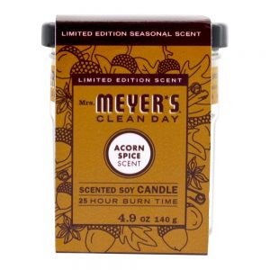 Comprar dia limpo scented soy candle bolota spice - 4. 9 oz. Mrs. Meyer's preço no brasil aromaterapia óleos essenciais orgânicos suplemento importado loja 17 online promoção -
