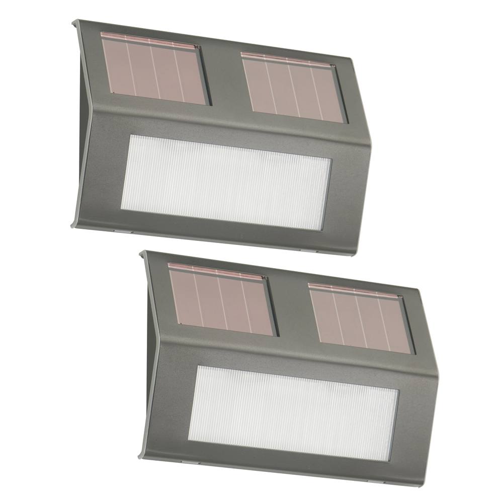 Luzes de passo solares 21060 - Pacote 2 Nature Power