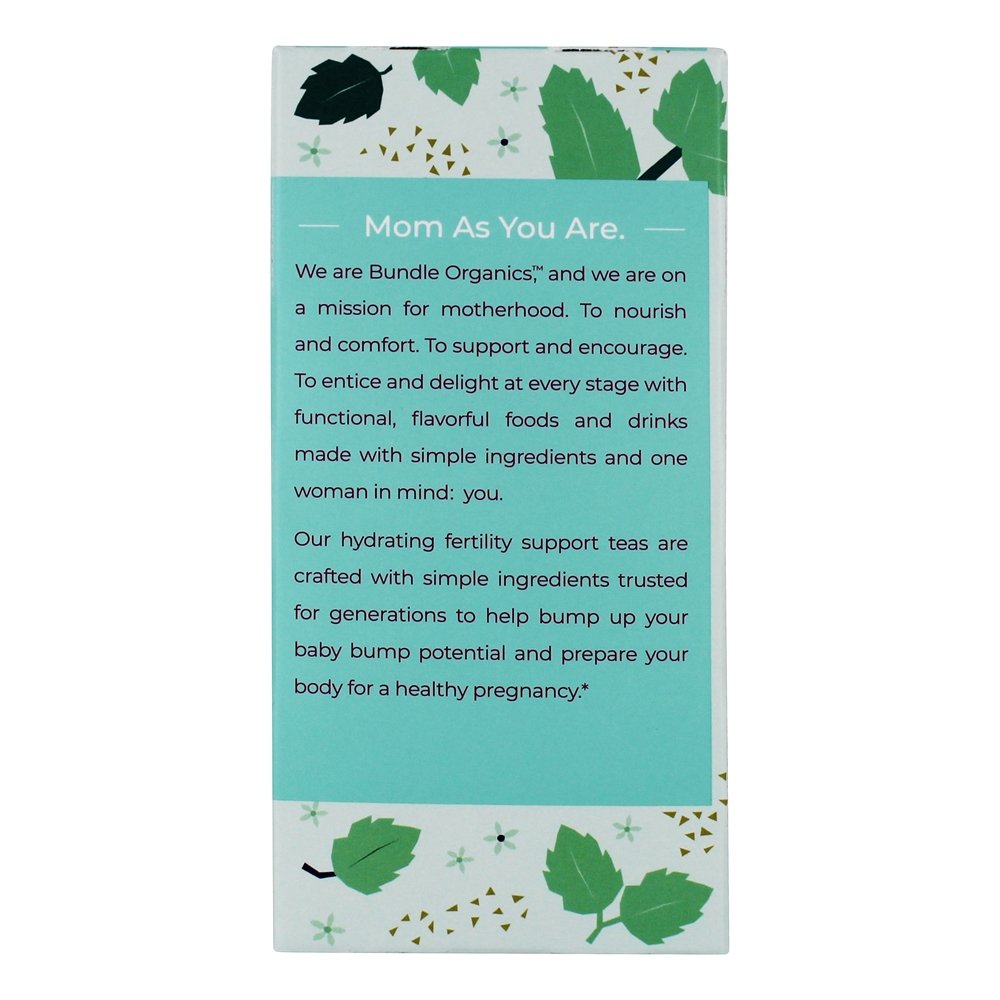Bump-Start Tea Folha De Hortelã-pimenta - 20 Saquinhos de Chá Bundle Organics - Imagem 4
