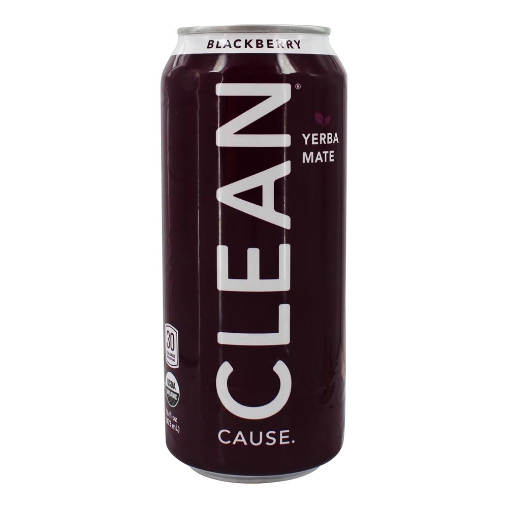 Yerba Mate Espumante Blackberry - 16 fl. oz. Clean Cause