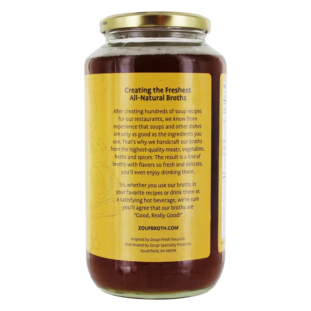 Bom, realmente bom osso carne de bovino - 31 fl. oz. Zoup - Imagem 3