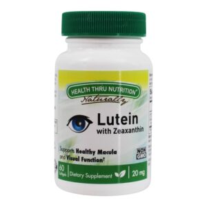Comprar luteína com zeaxantina 20 mg. - 60 softgels health thru nutrition preço no brasil luteína suplementos nutricionais suplemento importado loja 267 online promoção -
