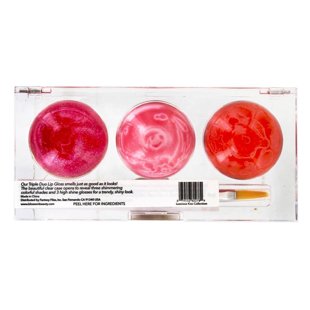 Coleção de Blossom Beauty brilho labial Triple Duo Blossom Beauty - Imagem 3