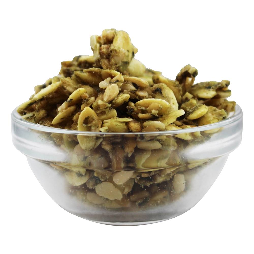 Sementes de Snacking Orgânicas Brotadas Sal Marinho e Vinagre - 4 oz. Go Raw - Imagem 3