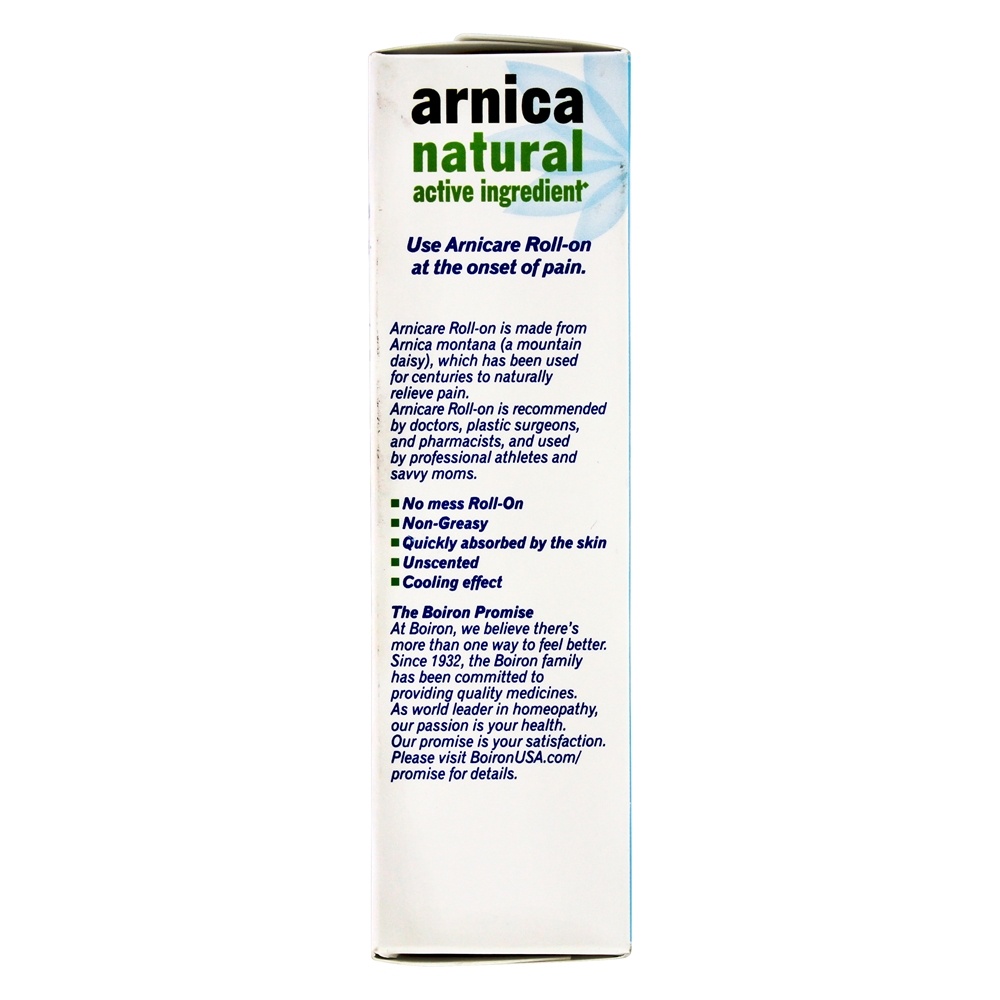 Arnicare Roll-On medicamento homeopático para alívio da dor - 1.5 oz. Boiron - Imagem 5