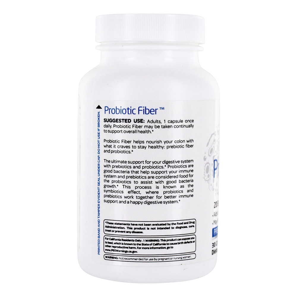 Digestão de Fibra Probiótica e Fórmula de Imunidade 20 Bilhões de UFC - Cápsulas 30 Health Plus - Imagem 3