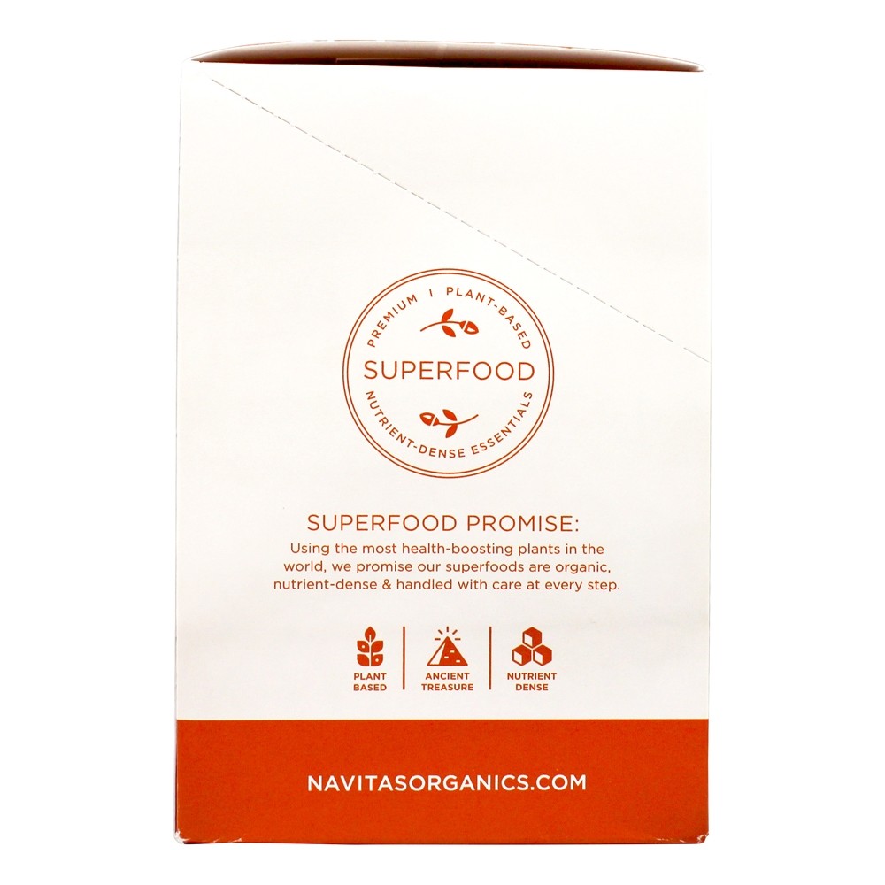 Mistura orgânica da bebida do Superfood da bebida do Latte - Pacote 10 Navitas Organics - Imagem 4