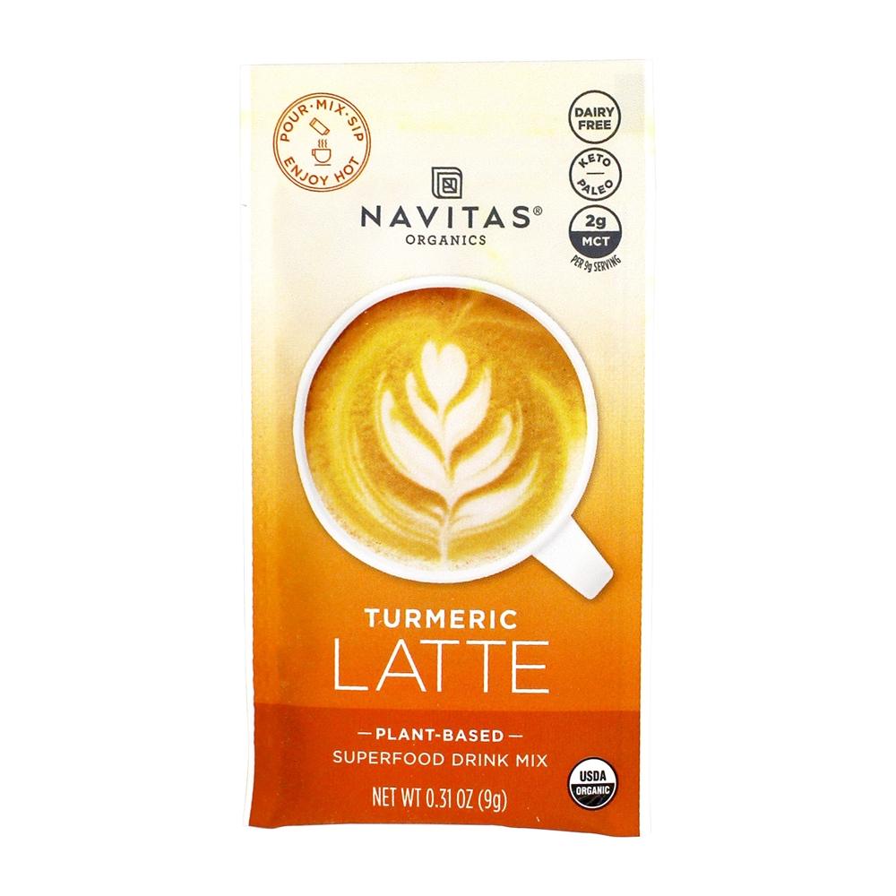 Mistura orgânica da bebida do Superfood da bebida do Latte - Pacote 10 Navitas Organics - Imagem 5