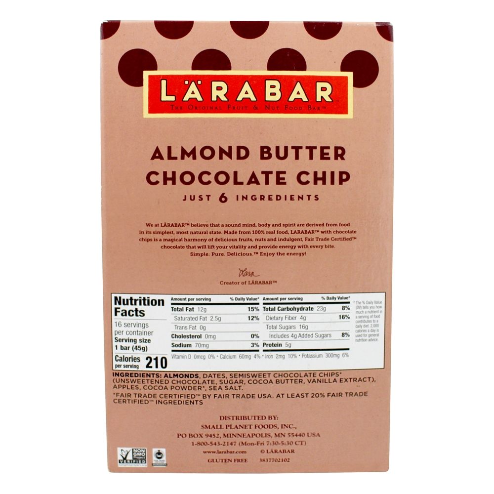 Barras originais de frutas e nozes - 16 Barras Larabar - Imagem 2