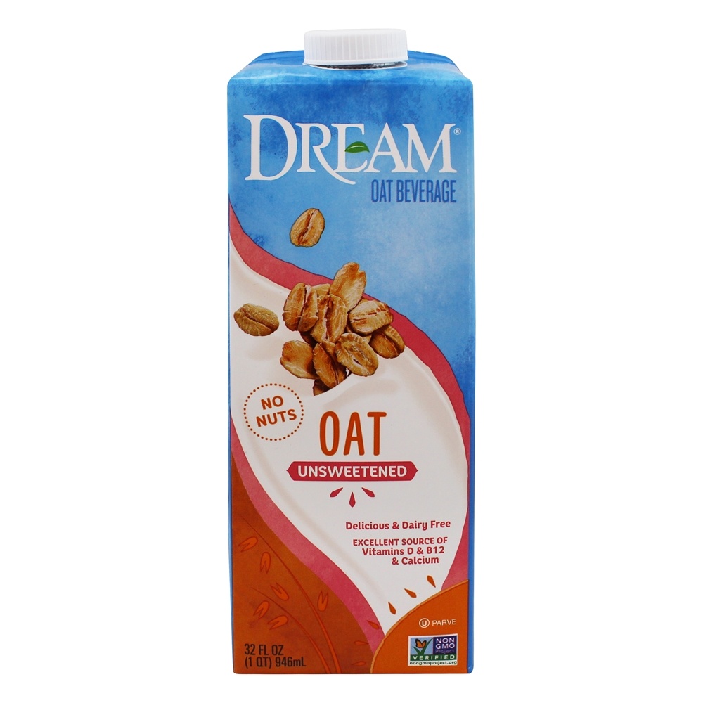 Leite de aveia sem açúcar - 32 fl. oz. Dream