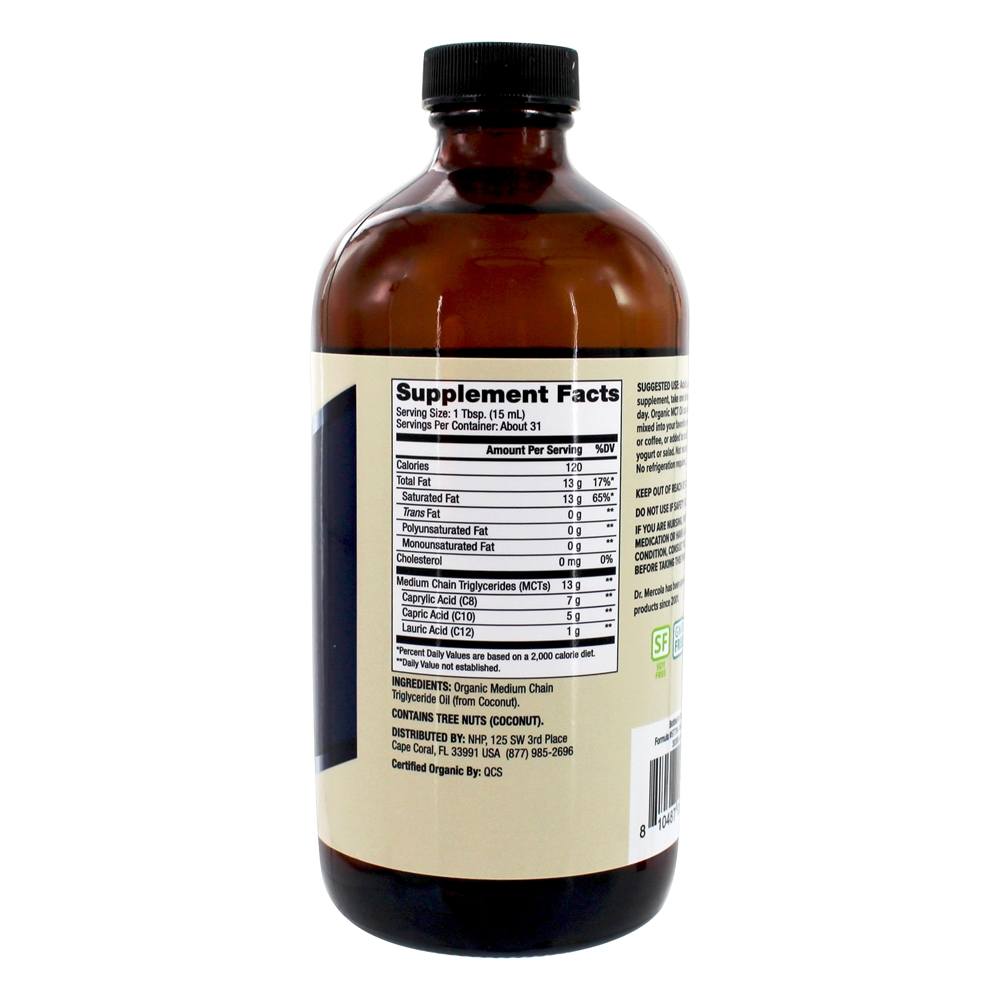 Óleo MCT Mitomix Keto Organic - 16 fl. oz. Dr. Mercola - Imagem 2