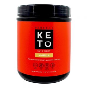 Comprar keto whey pó de baunilha - 16. 7 oz. Perfect keto preço no brasil nutrição esportiva whey protein isolado em pó suplemento importado loja 67 online promoção -