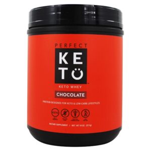 Comprar keto whey em pó de chocolate - 18 oz. Perfect keto preço no brasil nutrição esportiva whey protein isolado em pó suplemento importado loja 31 online promoção -