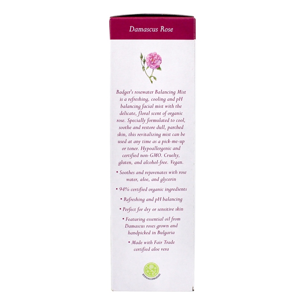 Balanceamento Facial Névoa Damasco Rosa - 4 fl. oz. Badger - Imagem 4