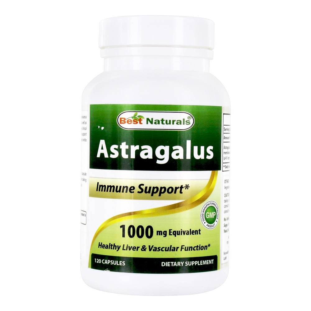 Suporte Imunológico do Astrágalo 1000 mg . - Cápsulas 120 Best Naturals