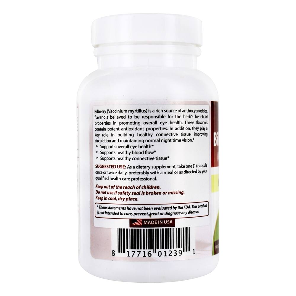 Fórmula Visual Saudável de Extrato de mg 1000 . - Cápsulas 90 Best Naturals - Imagem 3